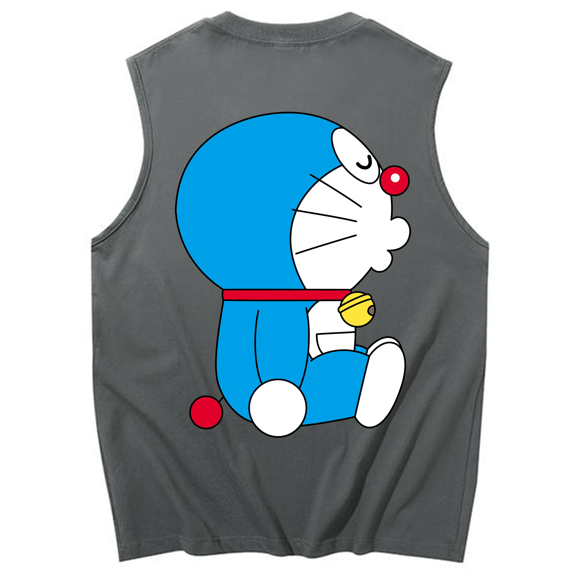 （画像用） ドラえもん Doraemon コットン100％タンクトップ（背面プリント）